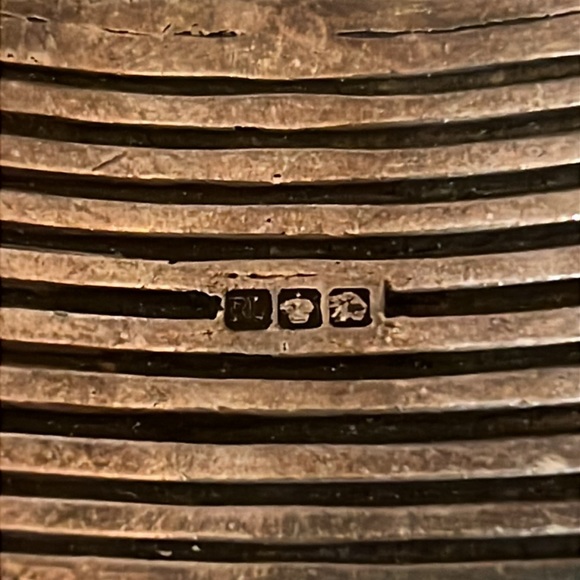 Antique Sterling Silver Cuff Bracelet English - Picture 5 of 5